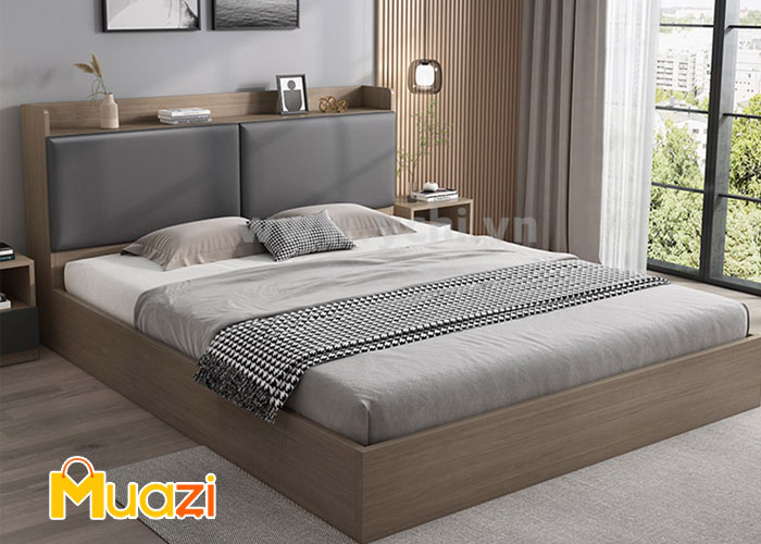 Nệm phù hợp với giường gỗ 